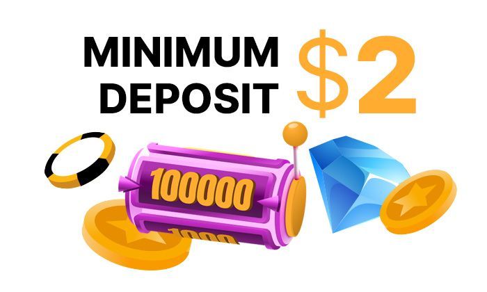 Best $2 minimum deposit online casinos