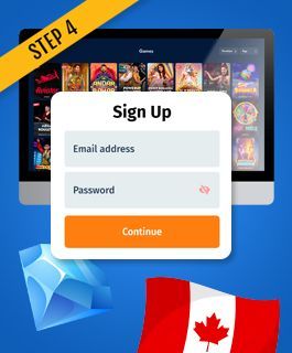 Sign up at a Canadian casino online and pick the best offer.