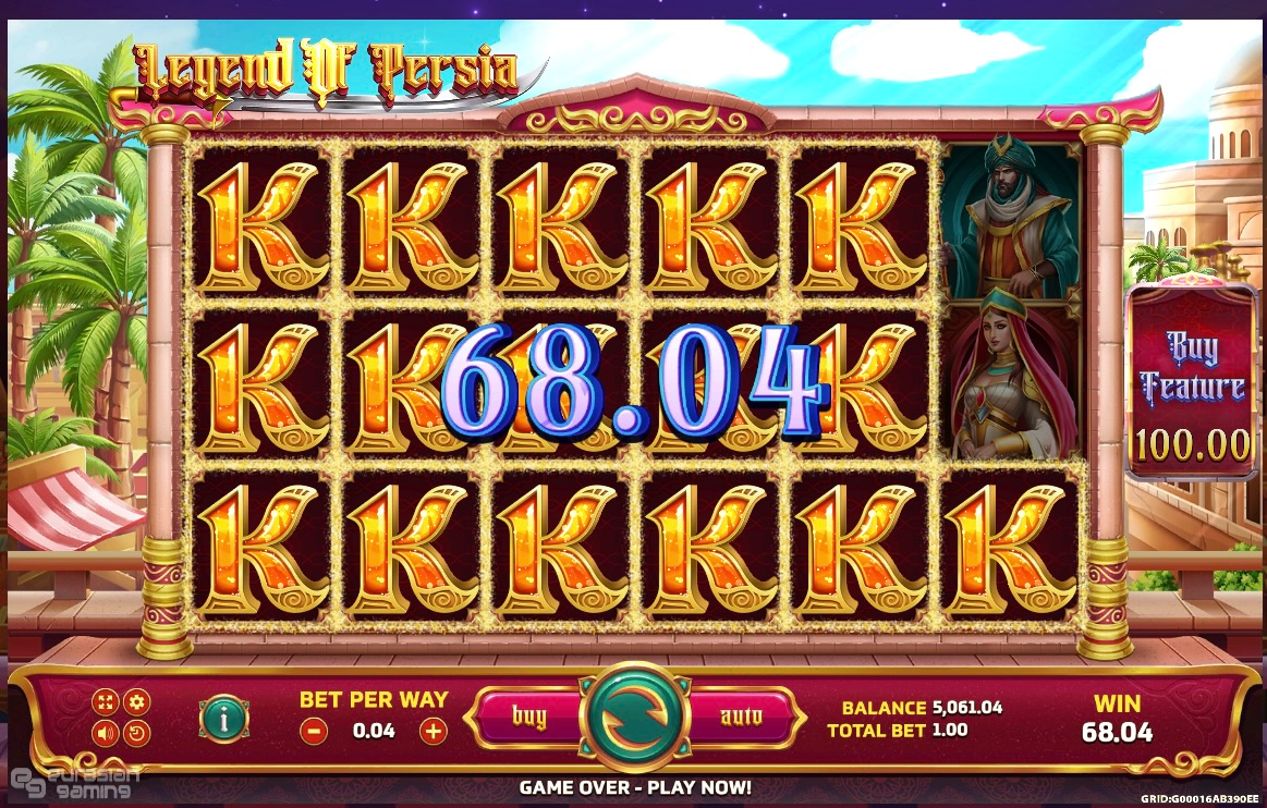 Best Tumbling Reels Eurasian Gaming Slot Legend of Persia
