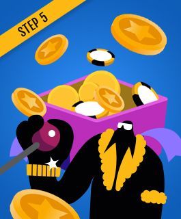 Happy player starting gameplay after joining a Malta licensed online casino