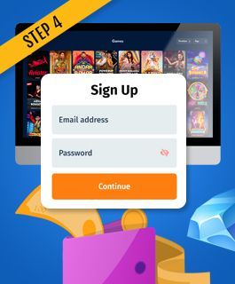 Sign up for a high roller casino