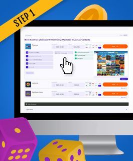 Select a licensed casino online
