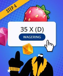 Make sure the wagering requirements of the 300% casino bonus