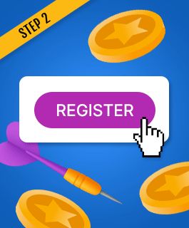 Register an account at a darts sportbook