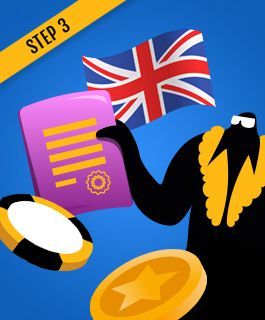 Pay an entry fee at a casino tournament