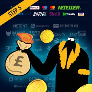 How to wager online casino bonus Step 5